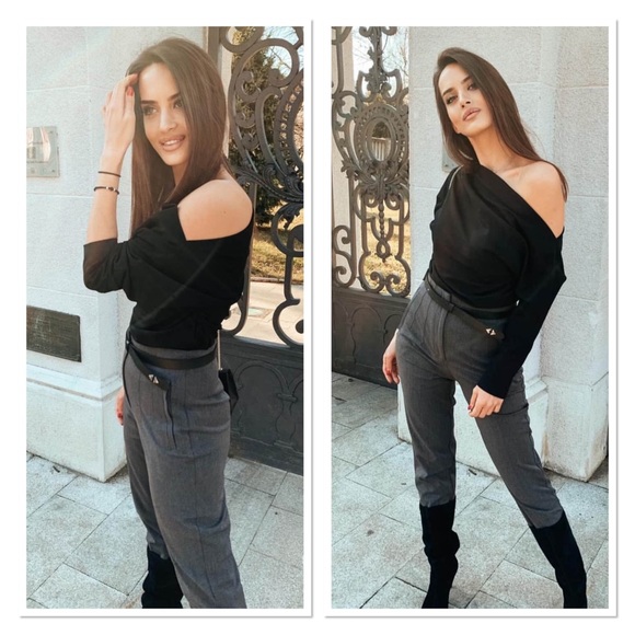 Last🔥🔥Zara ruching top bloggers favorite - Picture 3 of 8